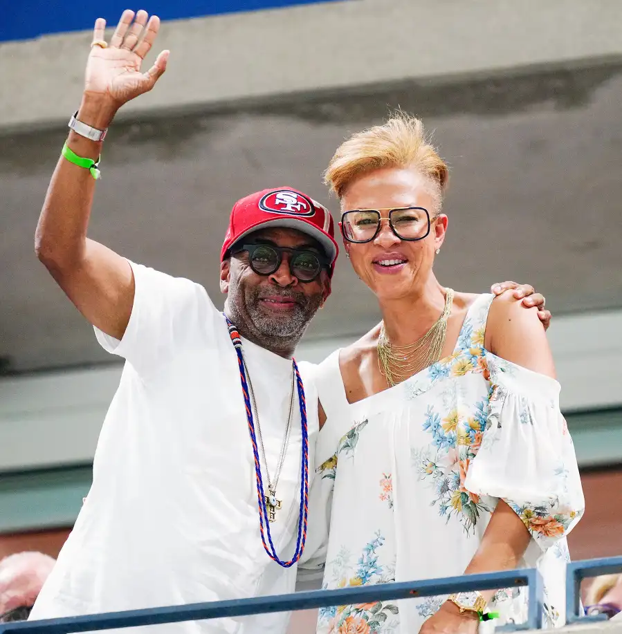 Spike Lee Tonya Lewis Lee Us Open 2018