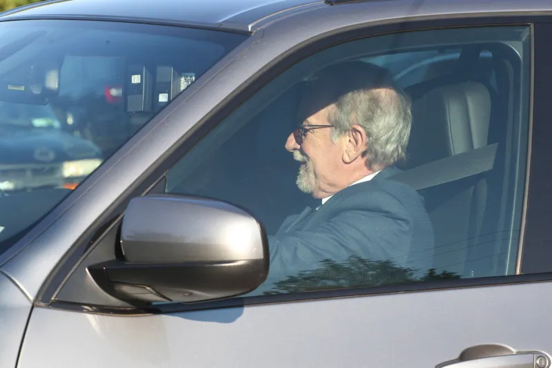 Steven Spielberg, Gwyneth Paltrow, Brad Falchuk, Wedding Guests