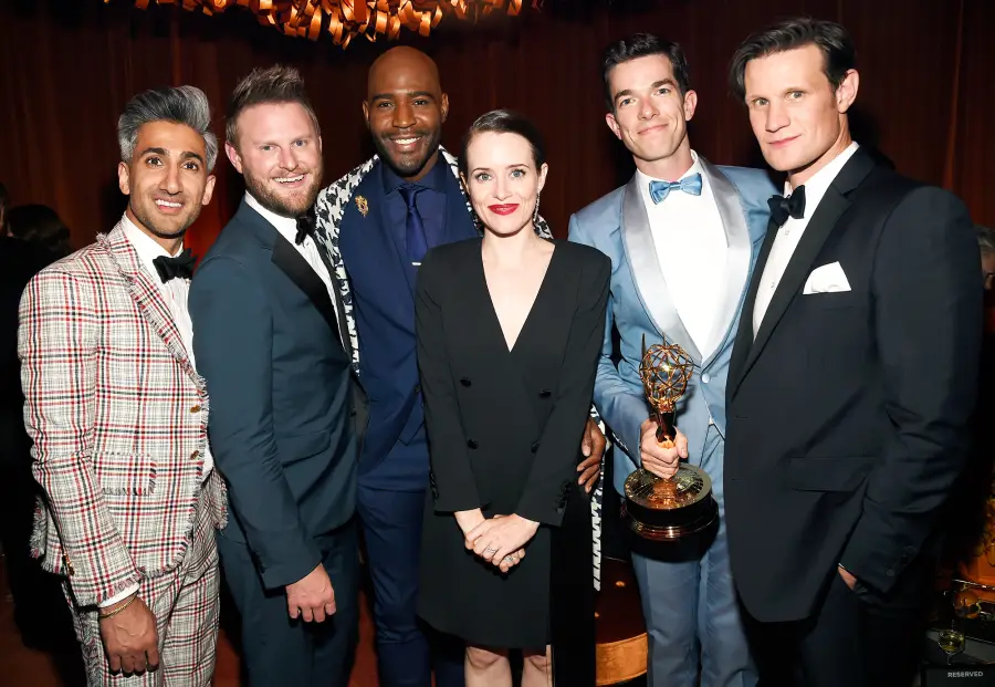 Tan France Bobby Berk Karamo Brown Claire Foy John Mulaney Matt Smith Emmys 2018 Afterparties