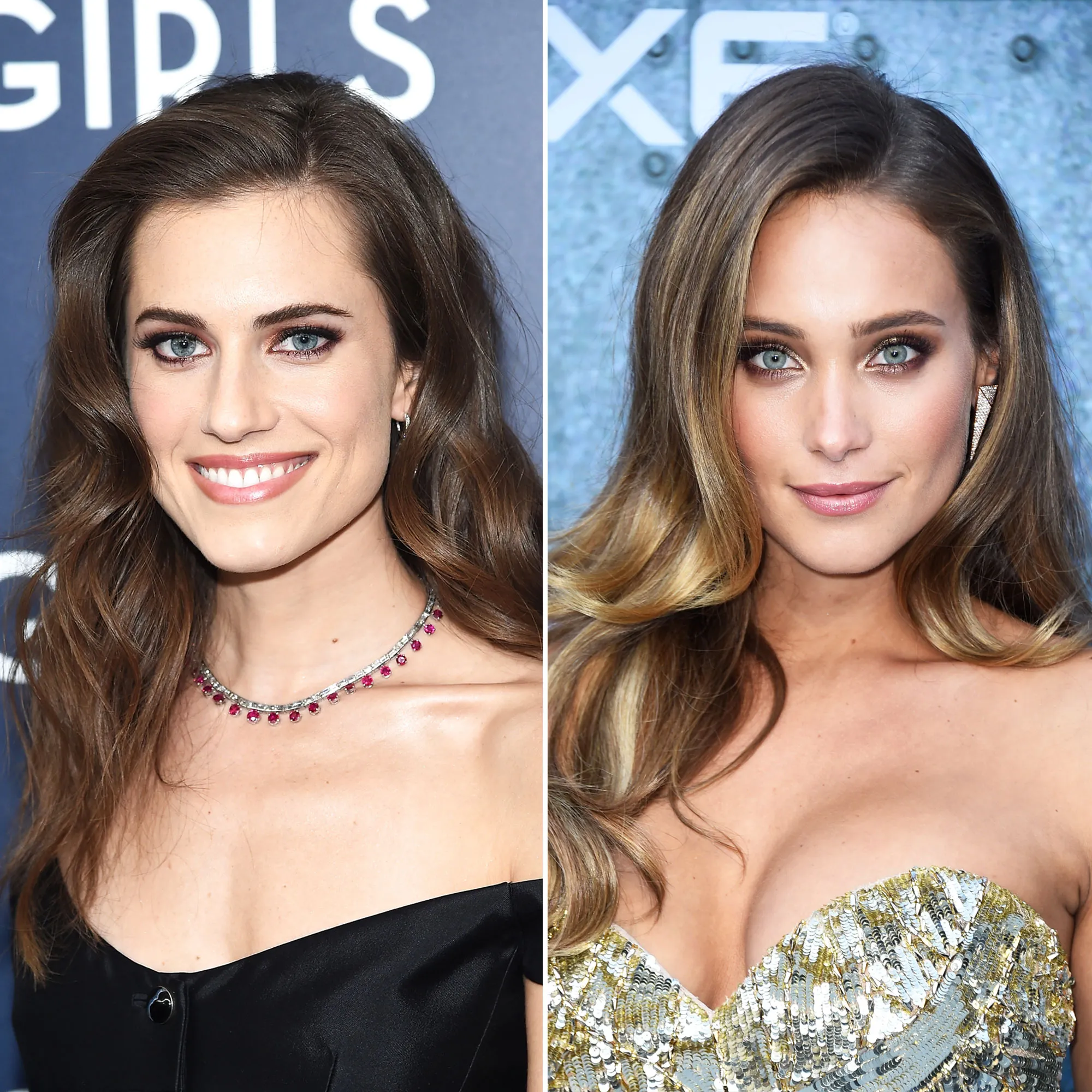 Allison Williams and Hannah Davis Jeter