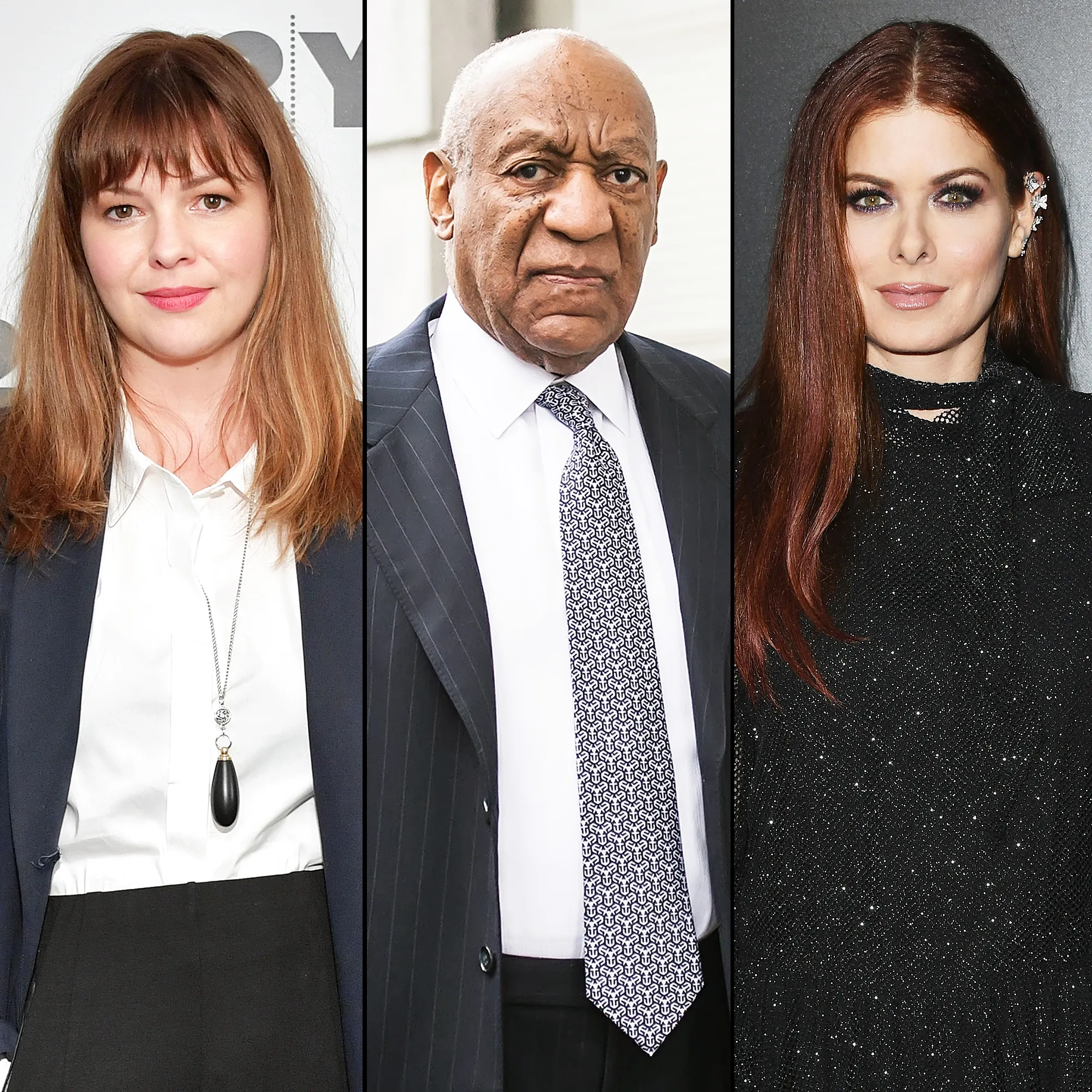 Amber Tamblyn Bill Cosby Debra Messing Reactions