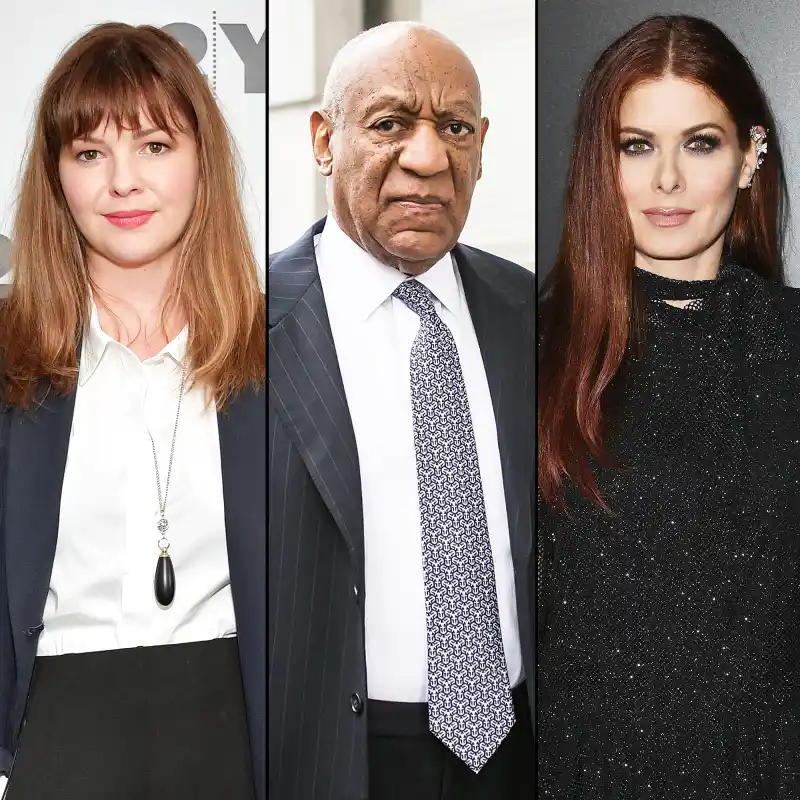 Amber Tamblyn Bill Cosby Debra Messing Reactions