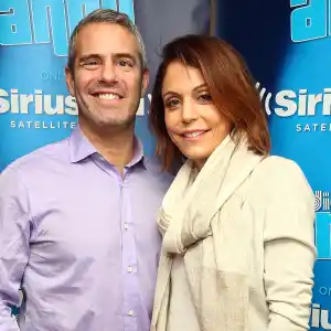 Andy Cohen and Bethenny Frankel