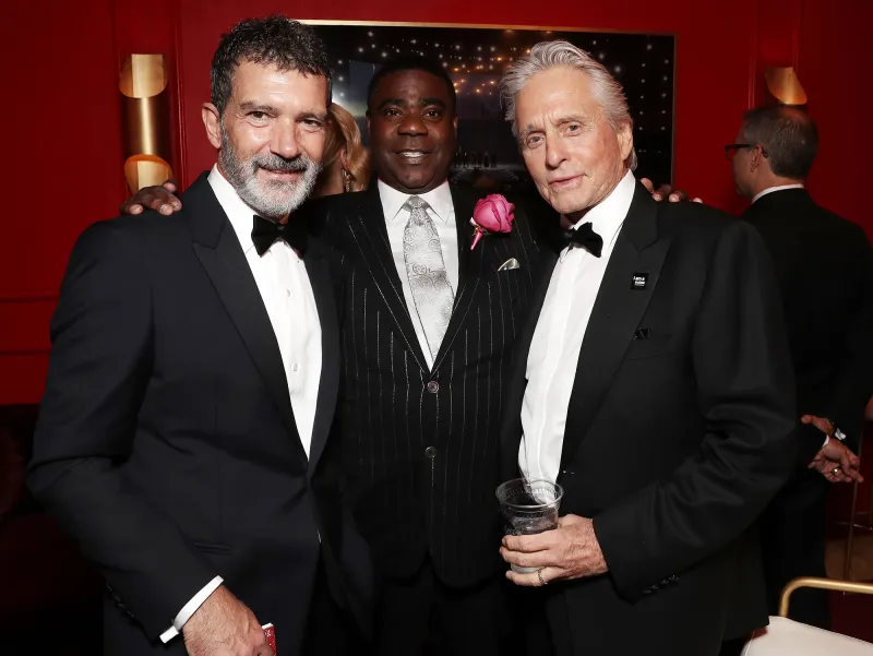 Antonio Banderas Tracy Morgan Michael Douglas Emmys 2018 Backstage