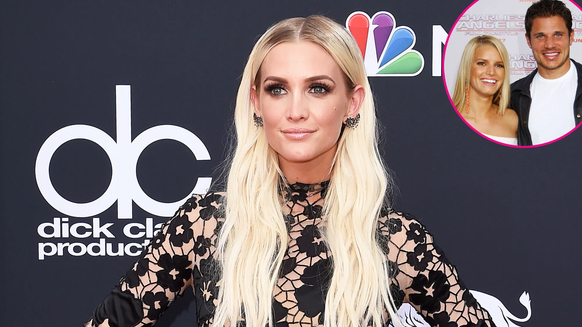 Ashlee Simpson, Jessica Simpson and Nick Lachey