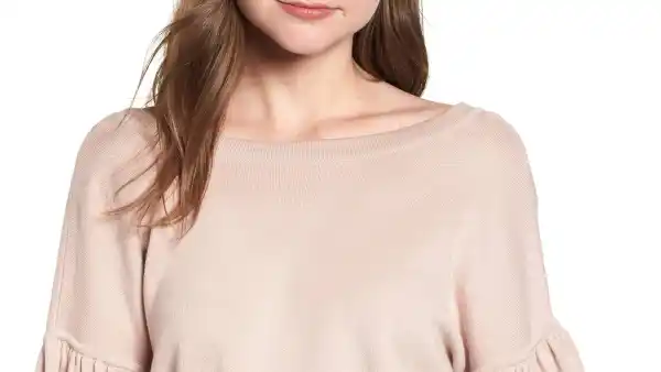 bell sleeve sweater
