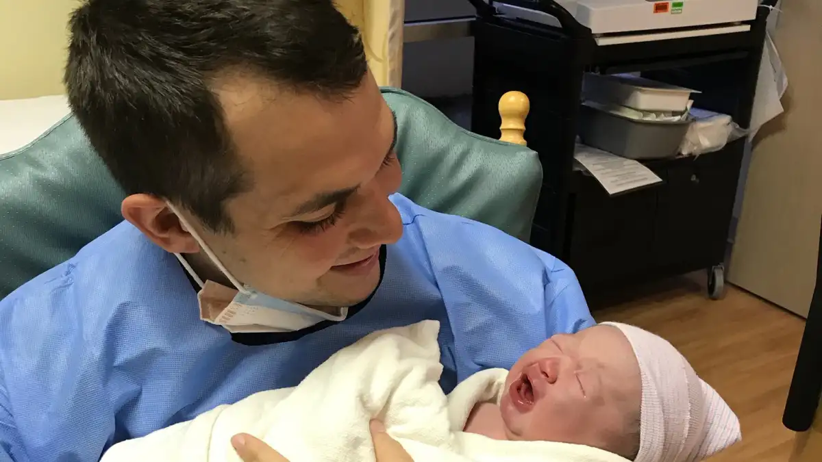 Married at First Sight's Sam Role having a baby with her fiancé Chris.