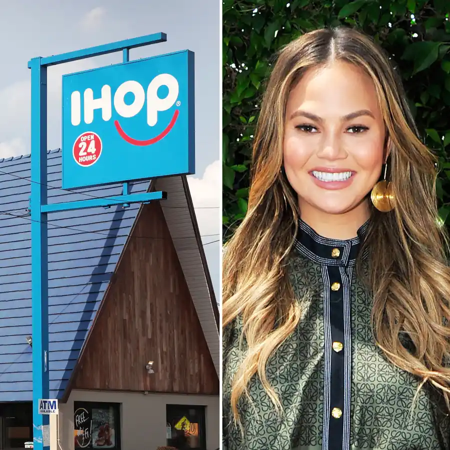 Chrissy Teigen and IHOP