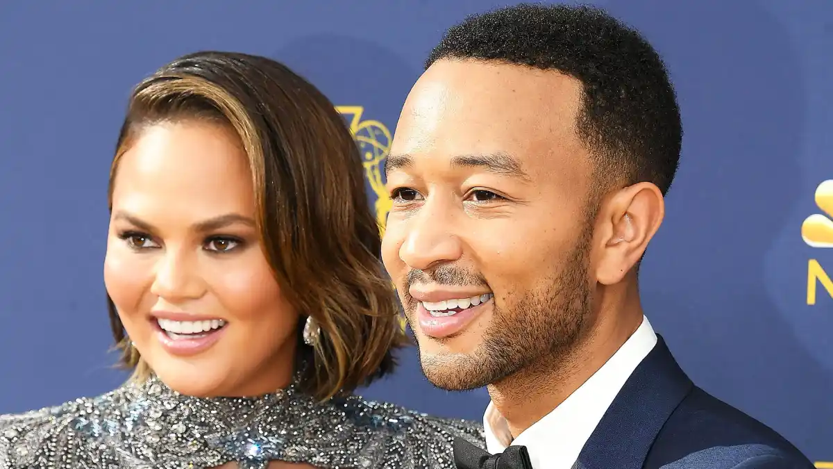 Chrissy Teigen and John Legend