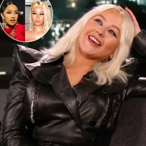 Christina Aguilera NYFW Performance Cardi B Nicki Minaj Fight