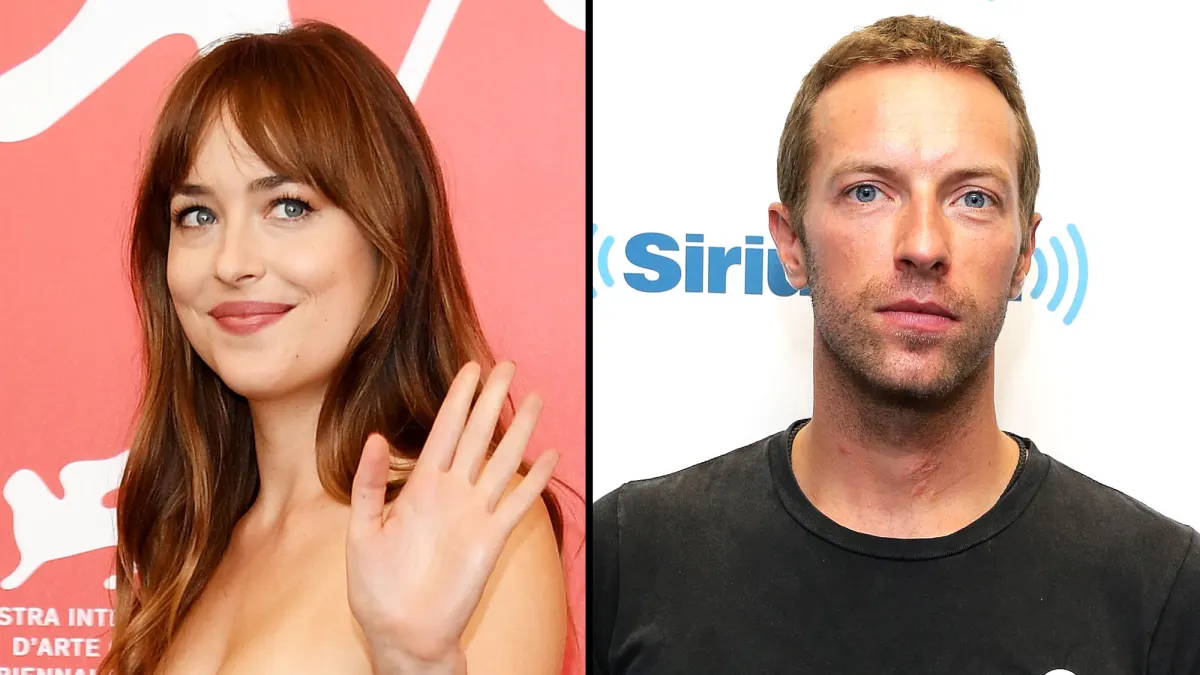 Dakota Johnson and Chris Martin