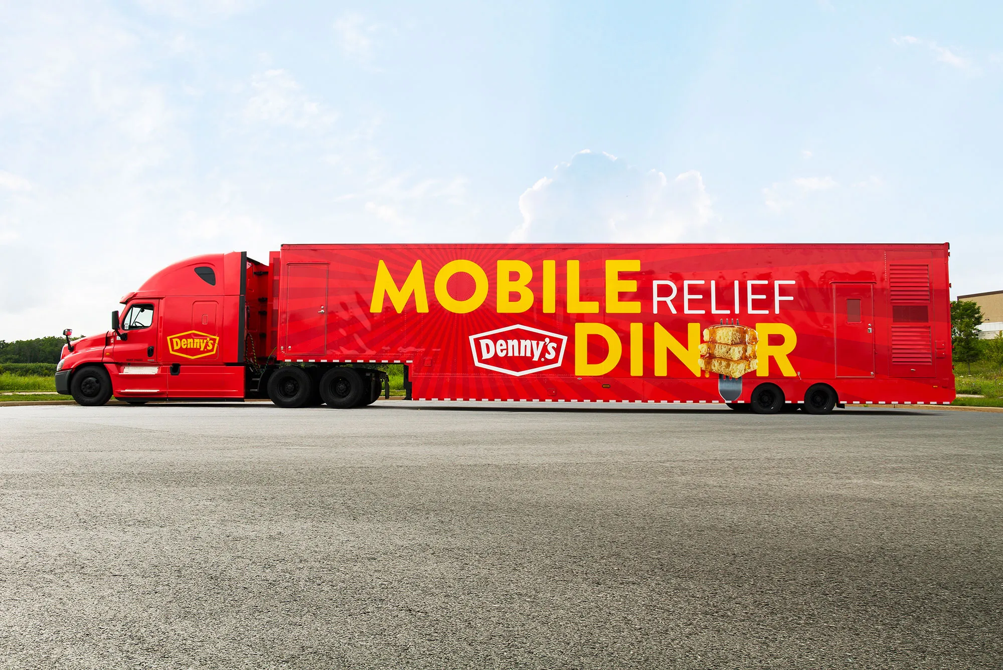 Denny's Mobile Relief Diner
