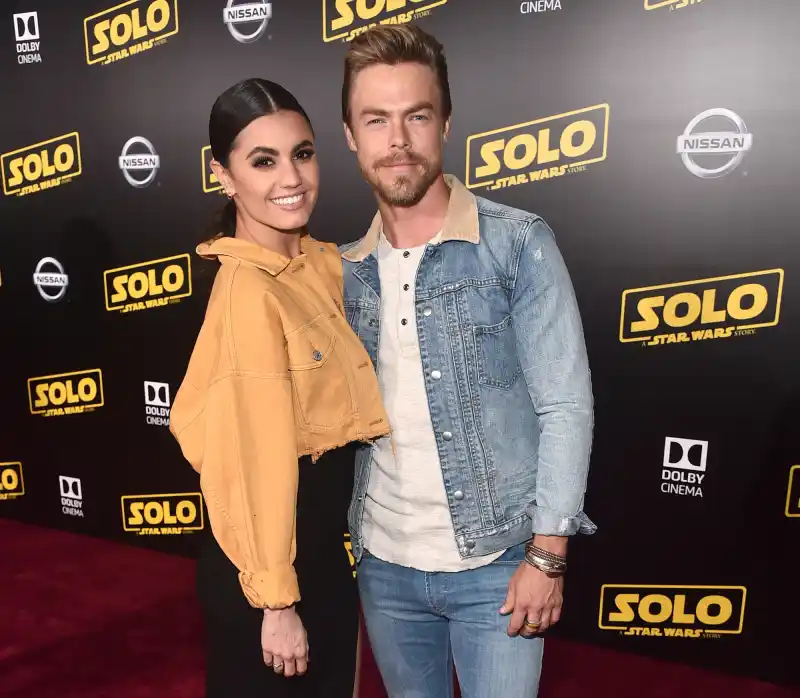 Hayley Erbert and Derek Hough