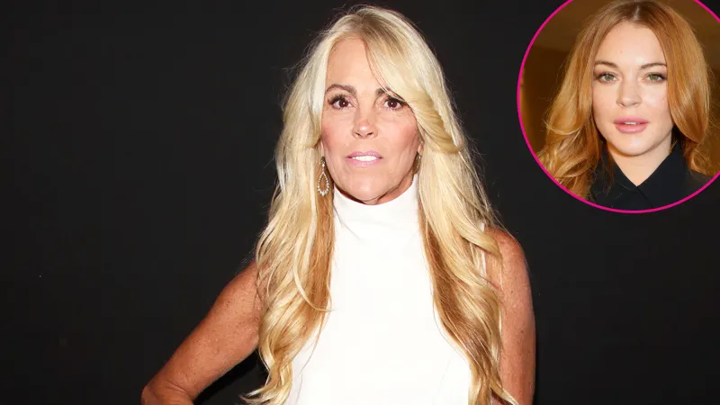 Dina Lohan and Lindsay Lohan