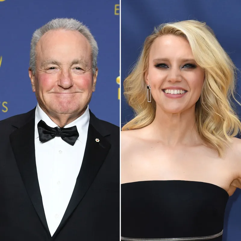 Lorne Michaels and Kate McKinnon