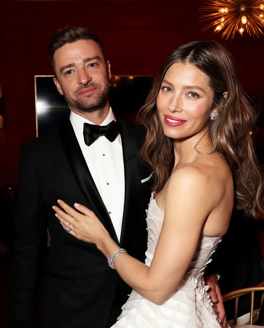 emmys justin timberlake jessica biel