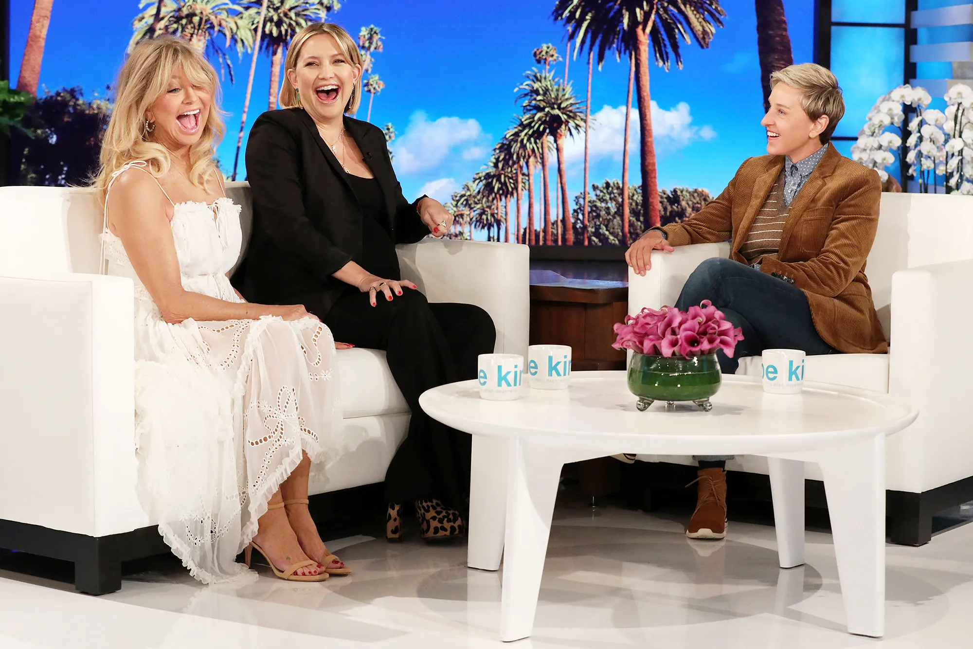 Goldie Hawn Kate Hudson Bizarre Gift Delivery Room