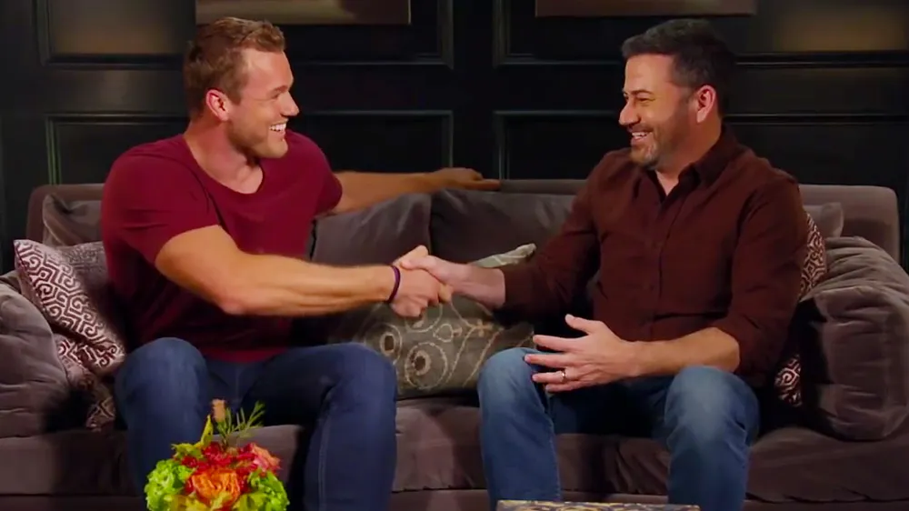 Jimmy Kimmel Teaches Colton Underwood Birds And Bees