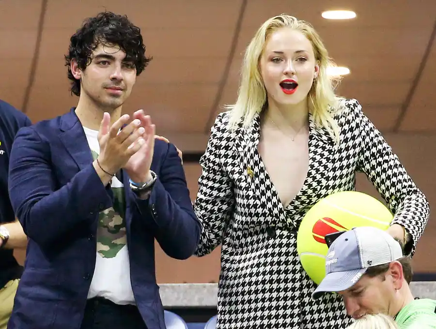 Joe Jonas Sophie Turner Us Open 2018