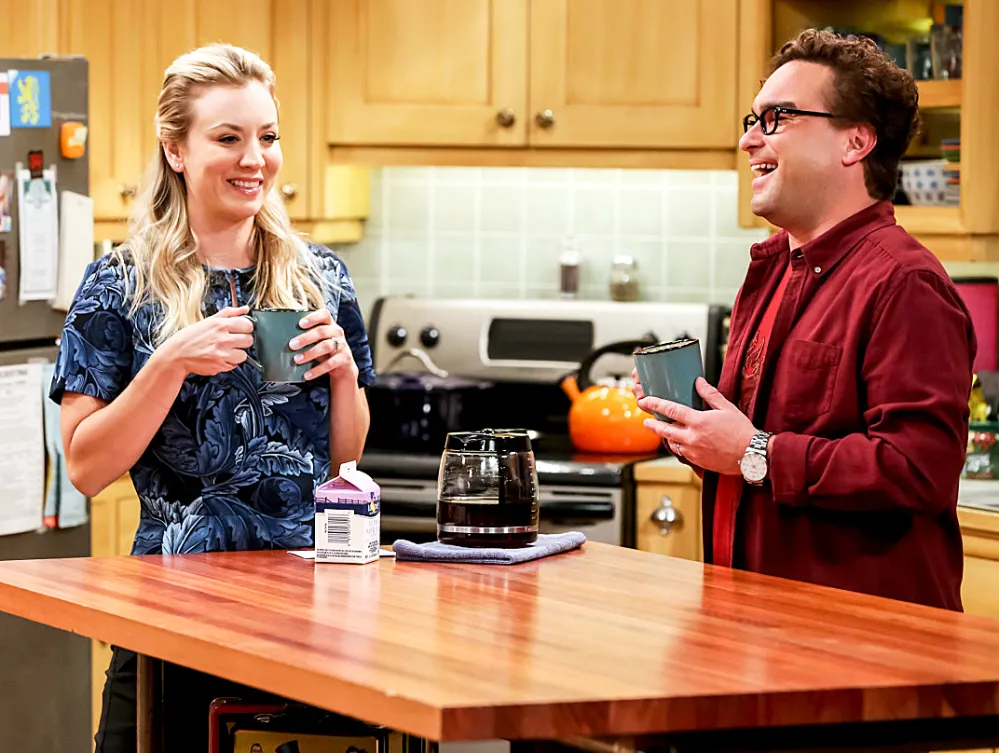 Kaley Cuoco Johnny Galecki The Big Bang Theory