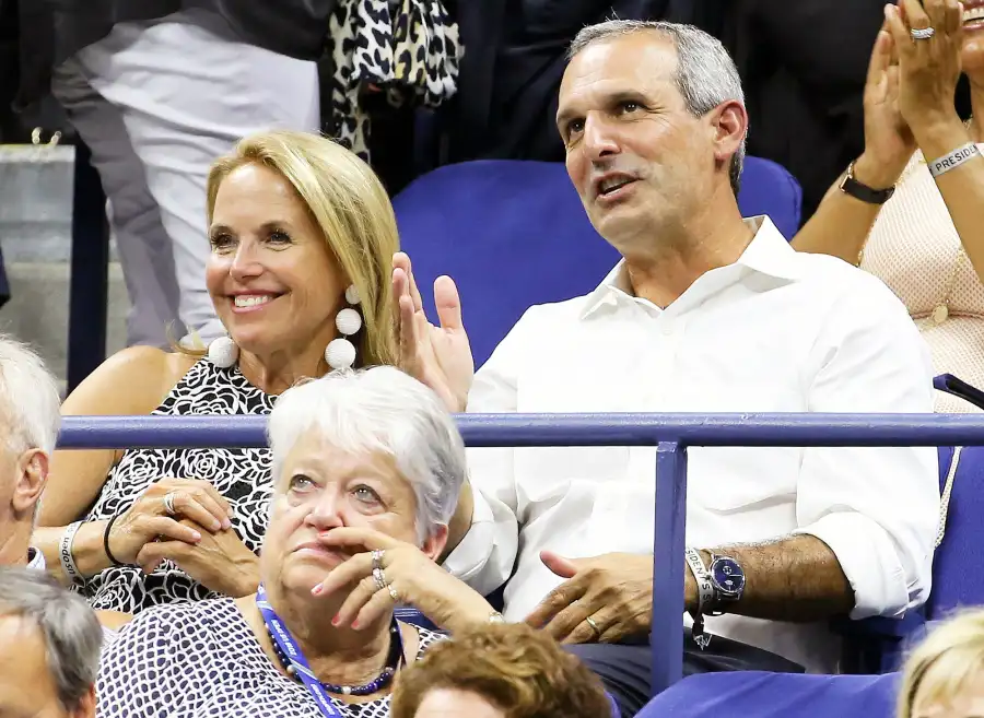 Katie Couric John Molner Us Open 2018
