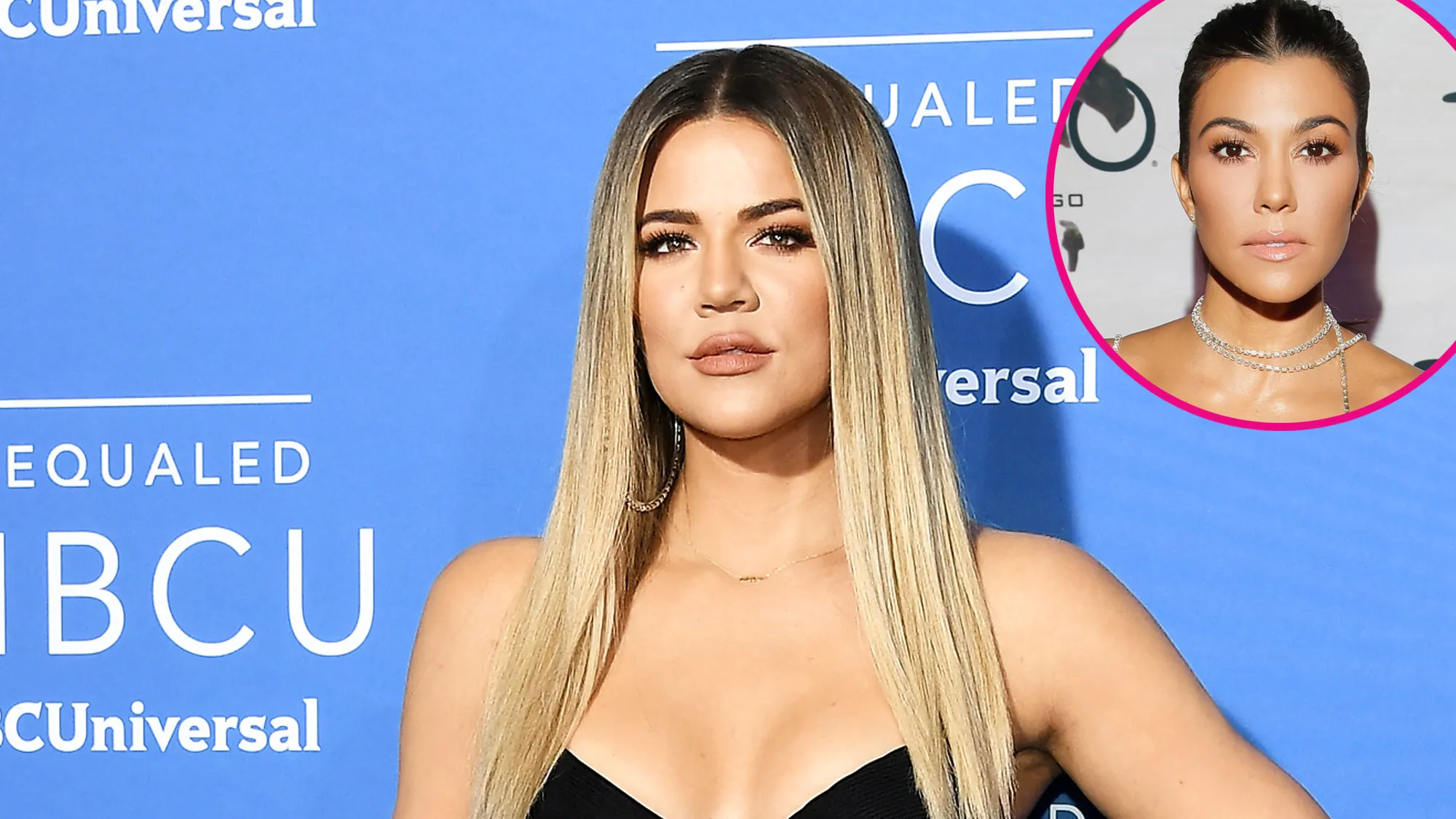 Khloe Kardashian and Kourtney Kardashian