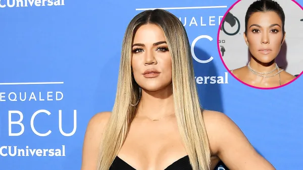 Khloe Kardashian and Kourtney Kardashian