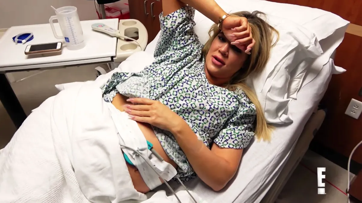 Khloe Kardashian on "Keeping Up With The Kardashians"