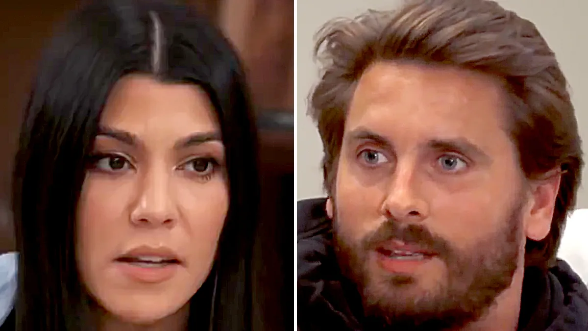 Kourtney Kardashian and Scott Disick