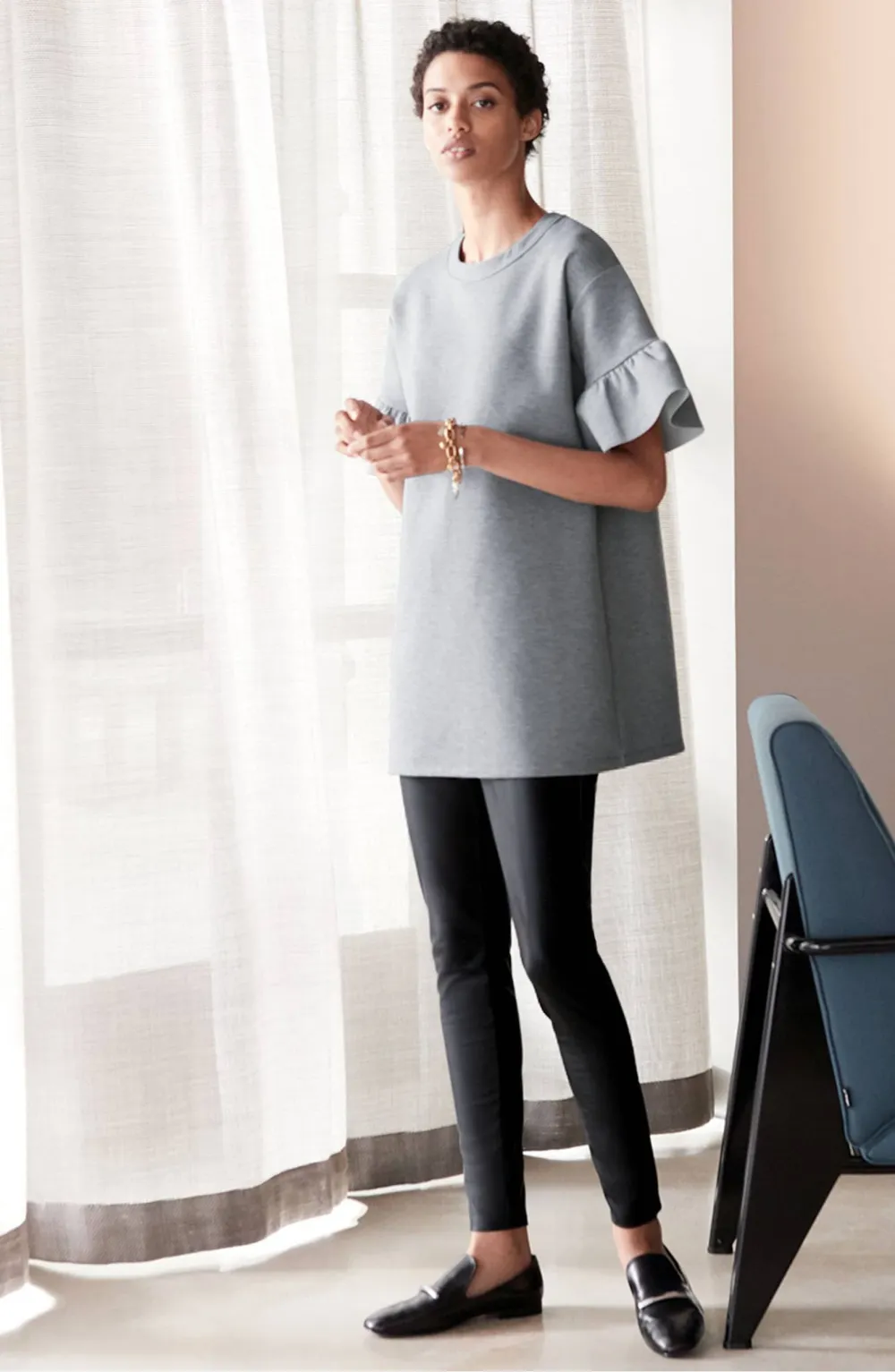 halogen leggings leather