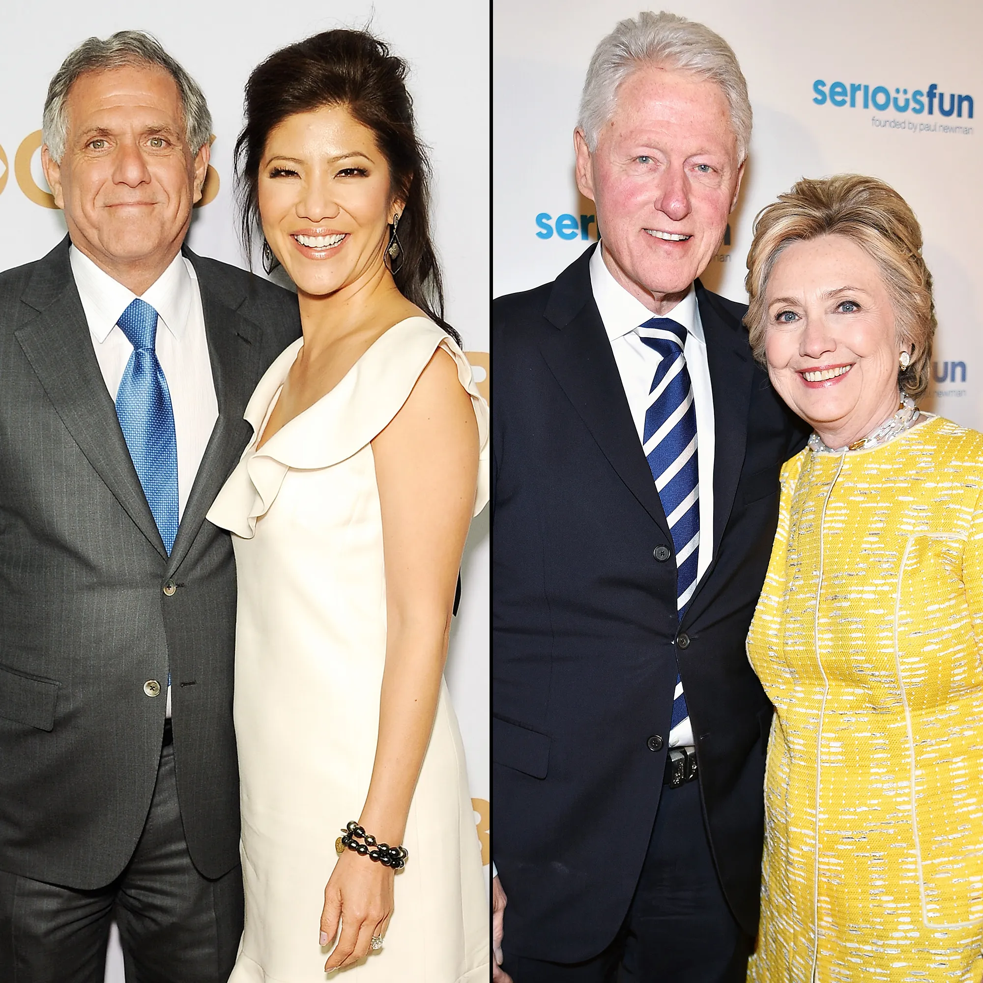 The View Hosts Compare Julie Chen Les Moonves Hillary Clinton Bill Clinton