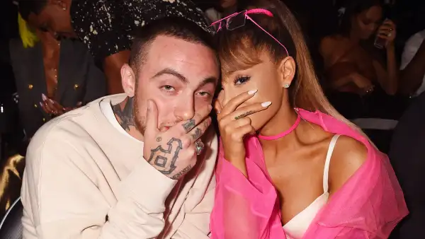 Rapper Mac Miller and singer Ariana Grande