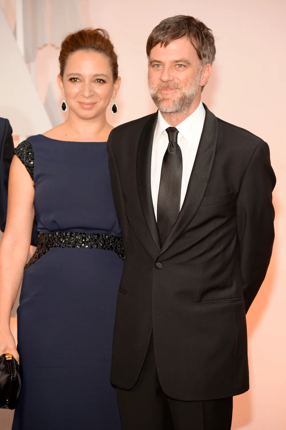 Maya Rudolph (L) and filmmaker Paul Thomas Anderson
