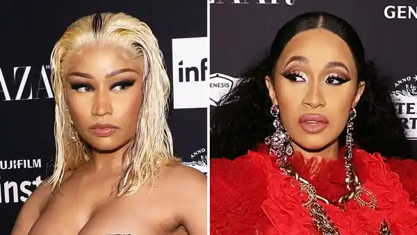 Nicki Minaj Cardi B Breaks Silence on Fashion Week Fight