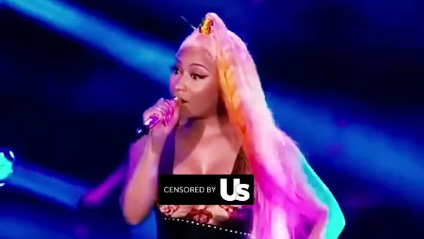 Nicki Minaj Wardrobe Malfuction Made In America Festival