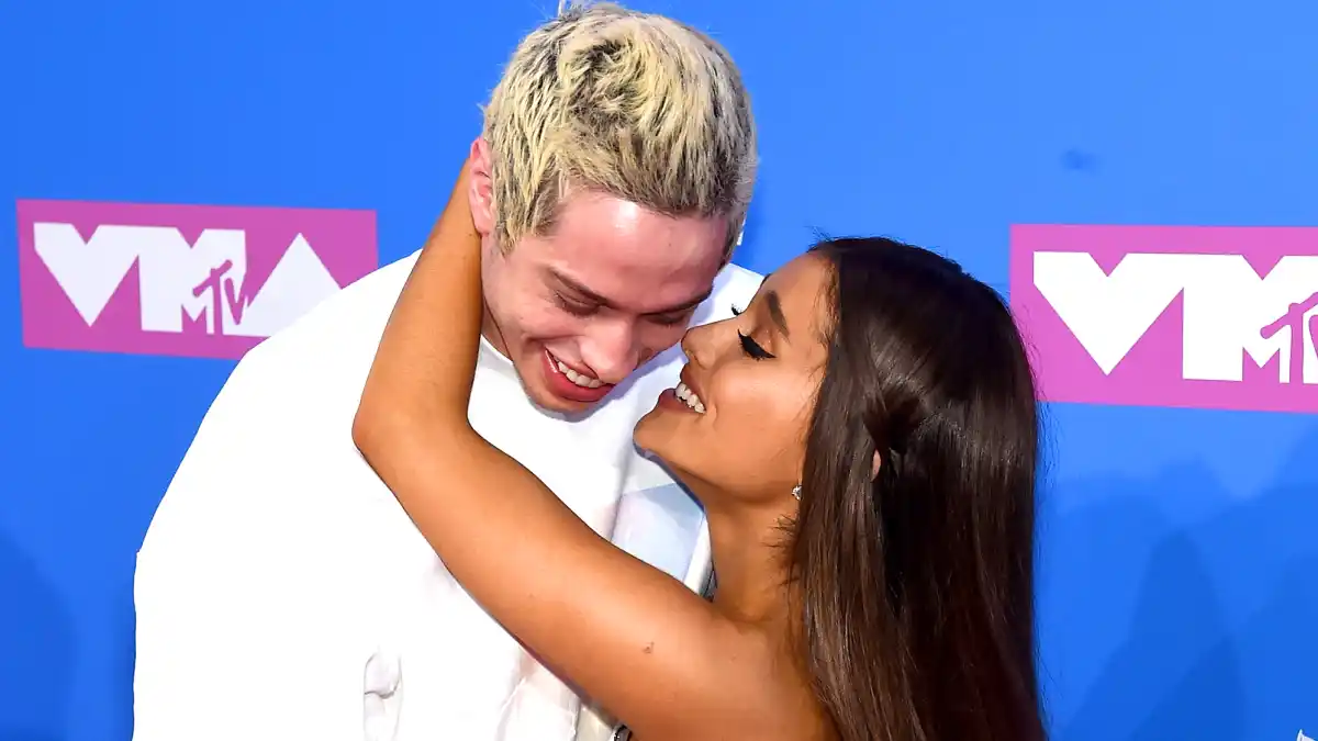 Pete Davidson and Ariana Grande