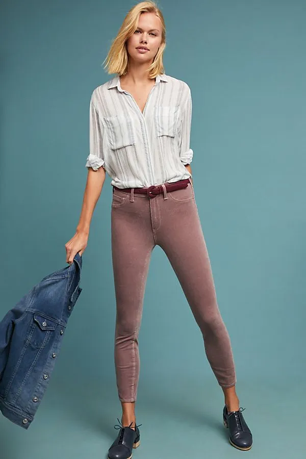 pink corduroy pants