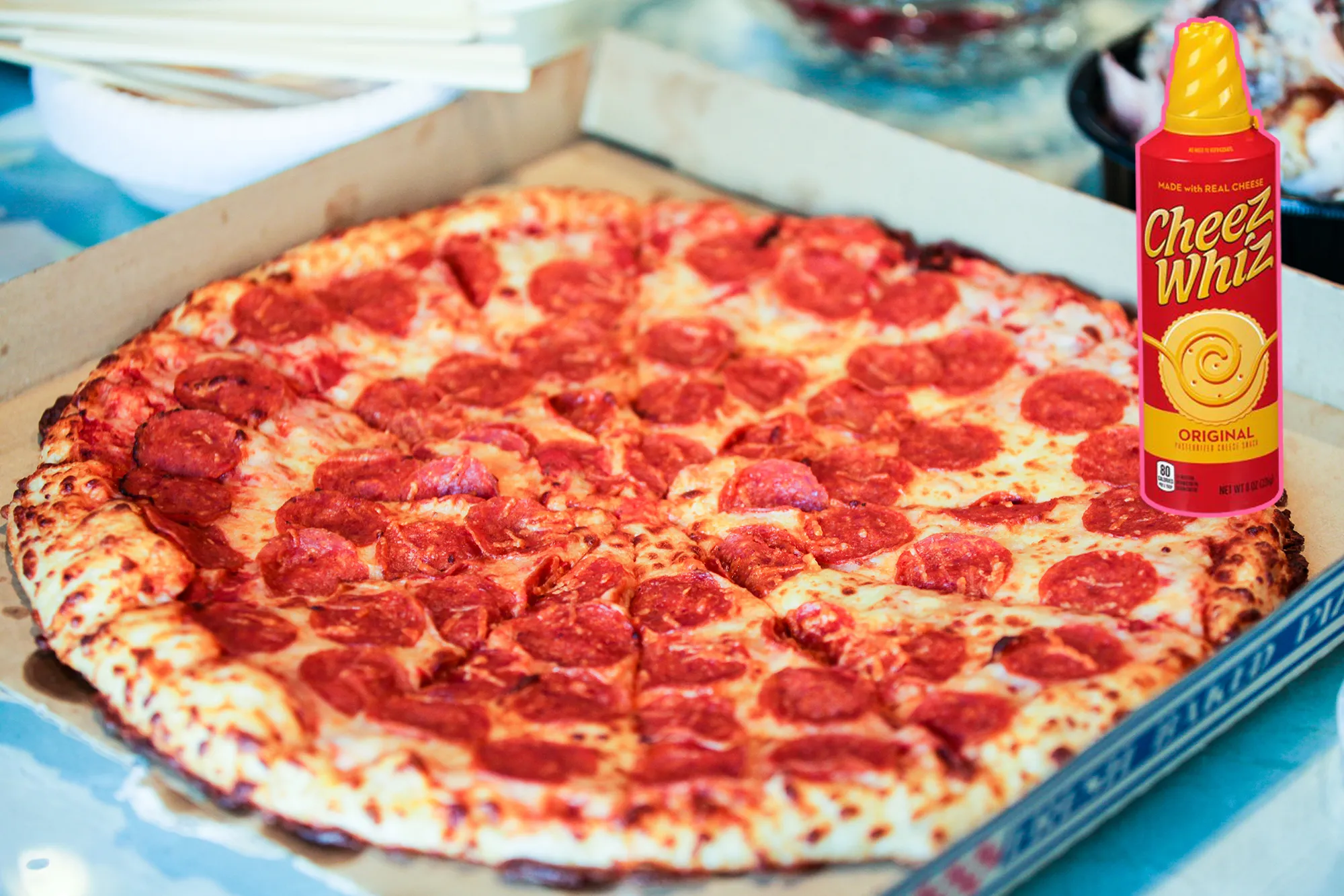 pizza cheez whiz