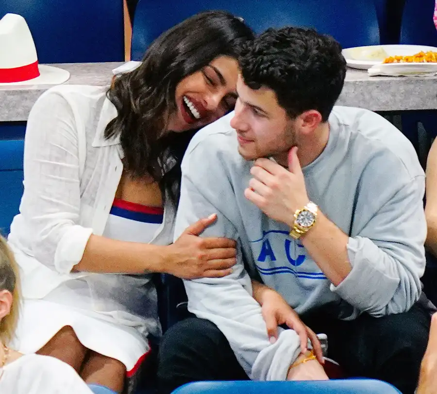 Nick Jonas Priyanka Chopra Us Open 2018