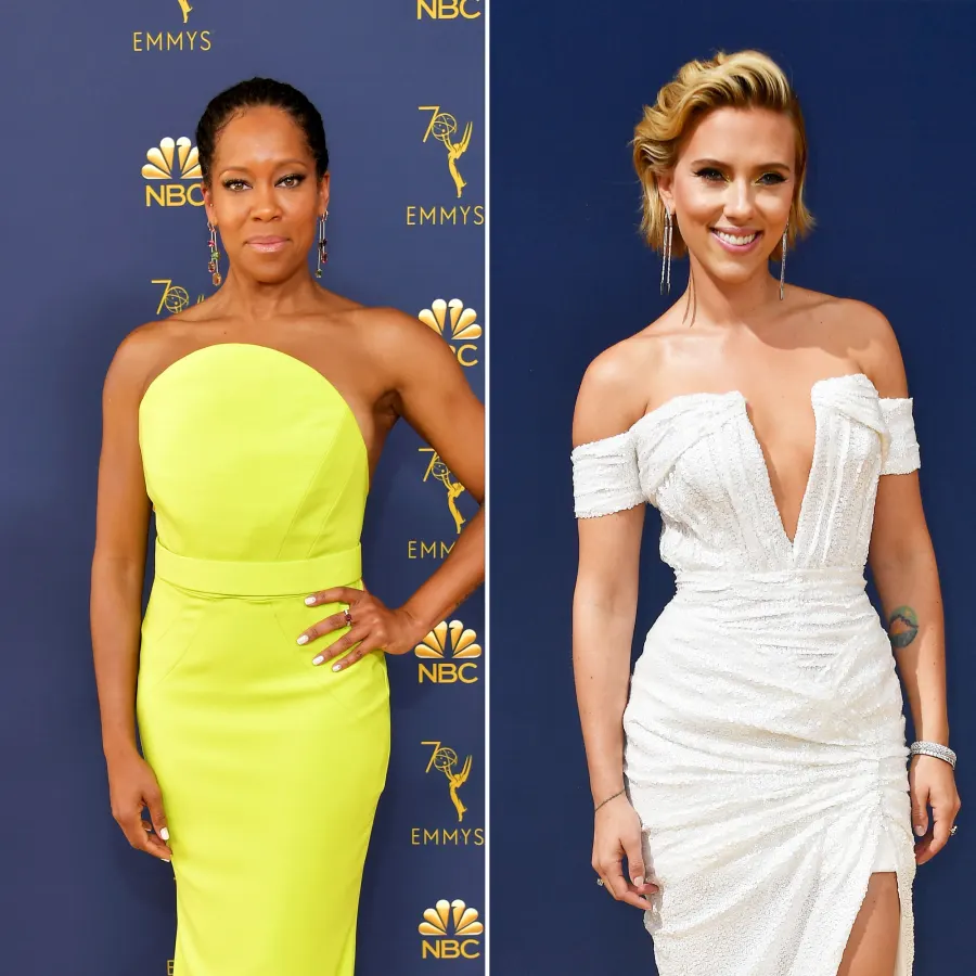 Regina King and Scarlett Johansson