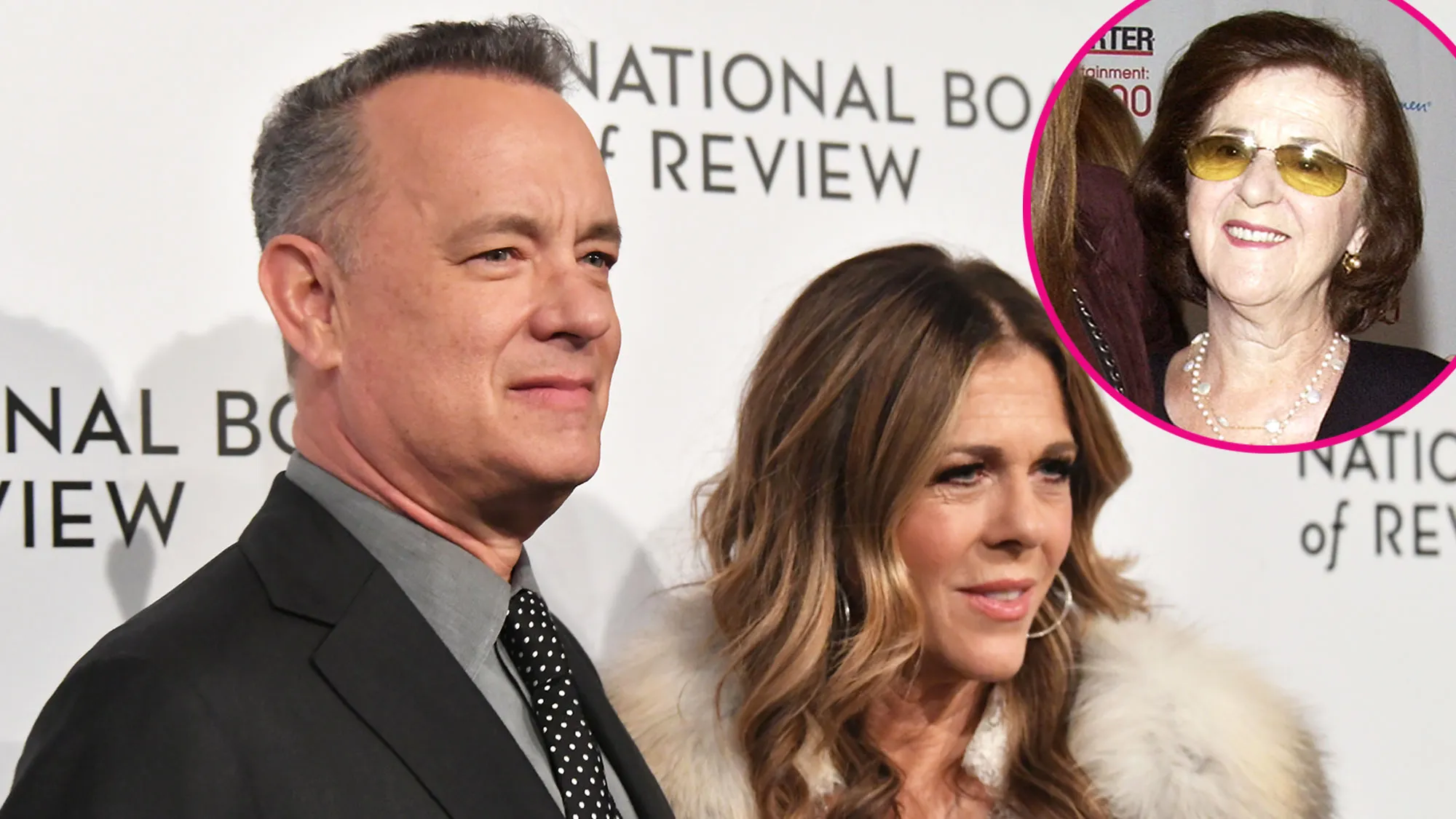 Tom Hanks, Rita Wilson and Dorothy Wilson