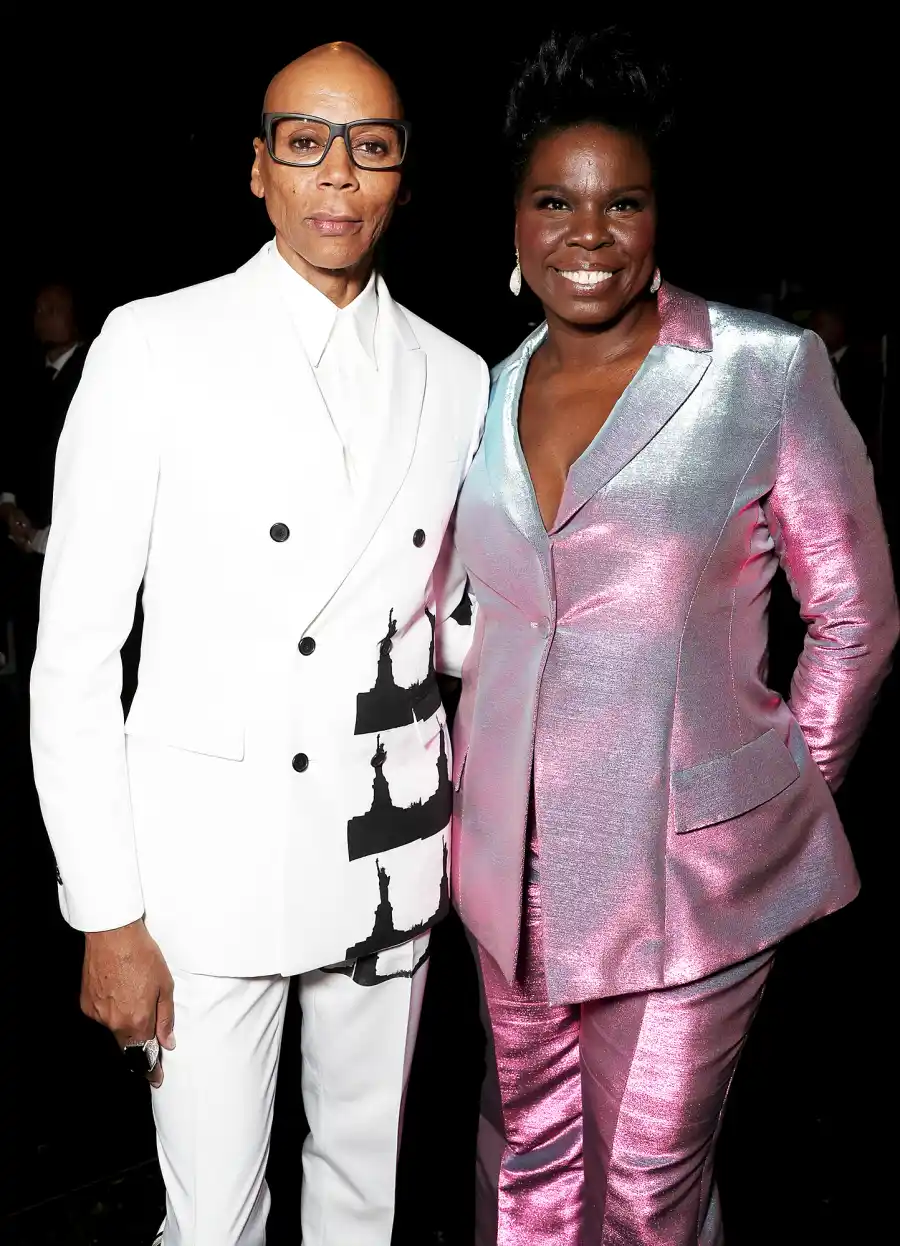 RuPaul Leslie Jones Emmys 2018 Backstage