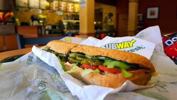 subway sandwich footlong
