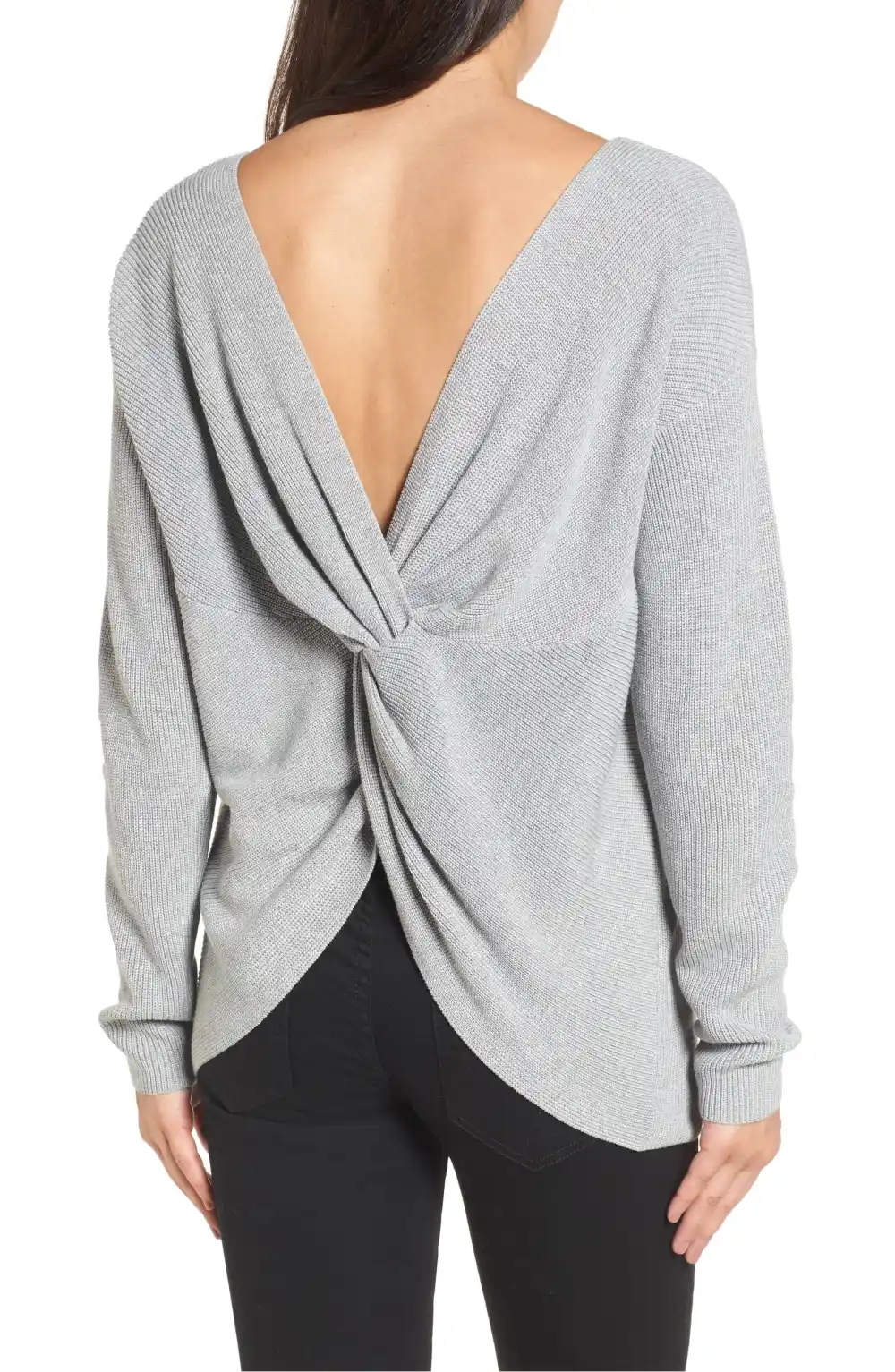 sweater twist back nordstrom