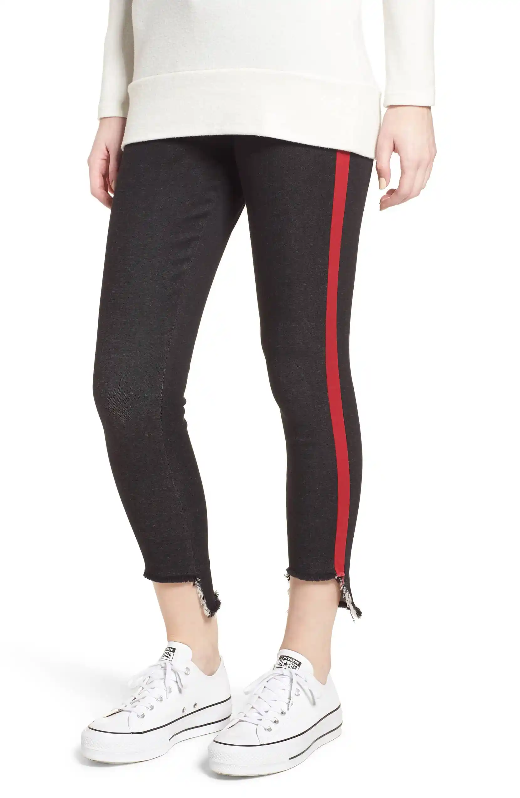 leggings with stripes on the side tuxedo leggings denim jeggings