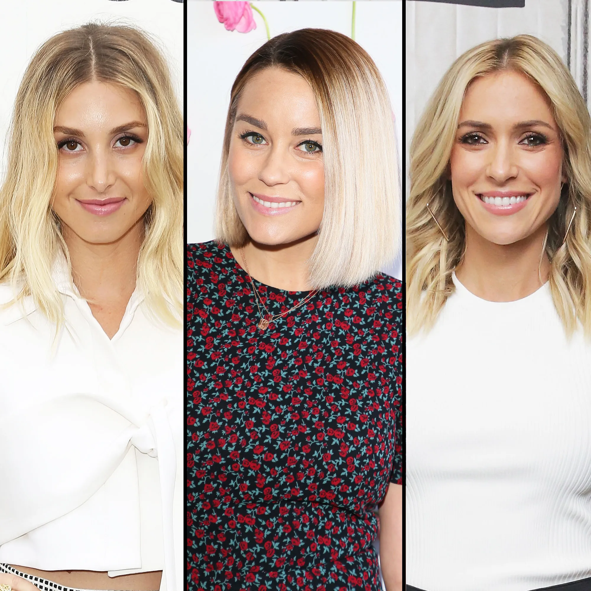 Whitney Port, Lauren Conrad, and Kristen Cavallari the hills