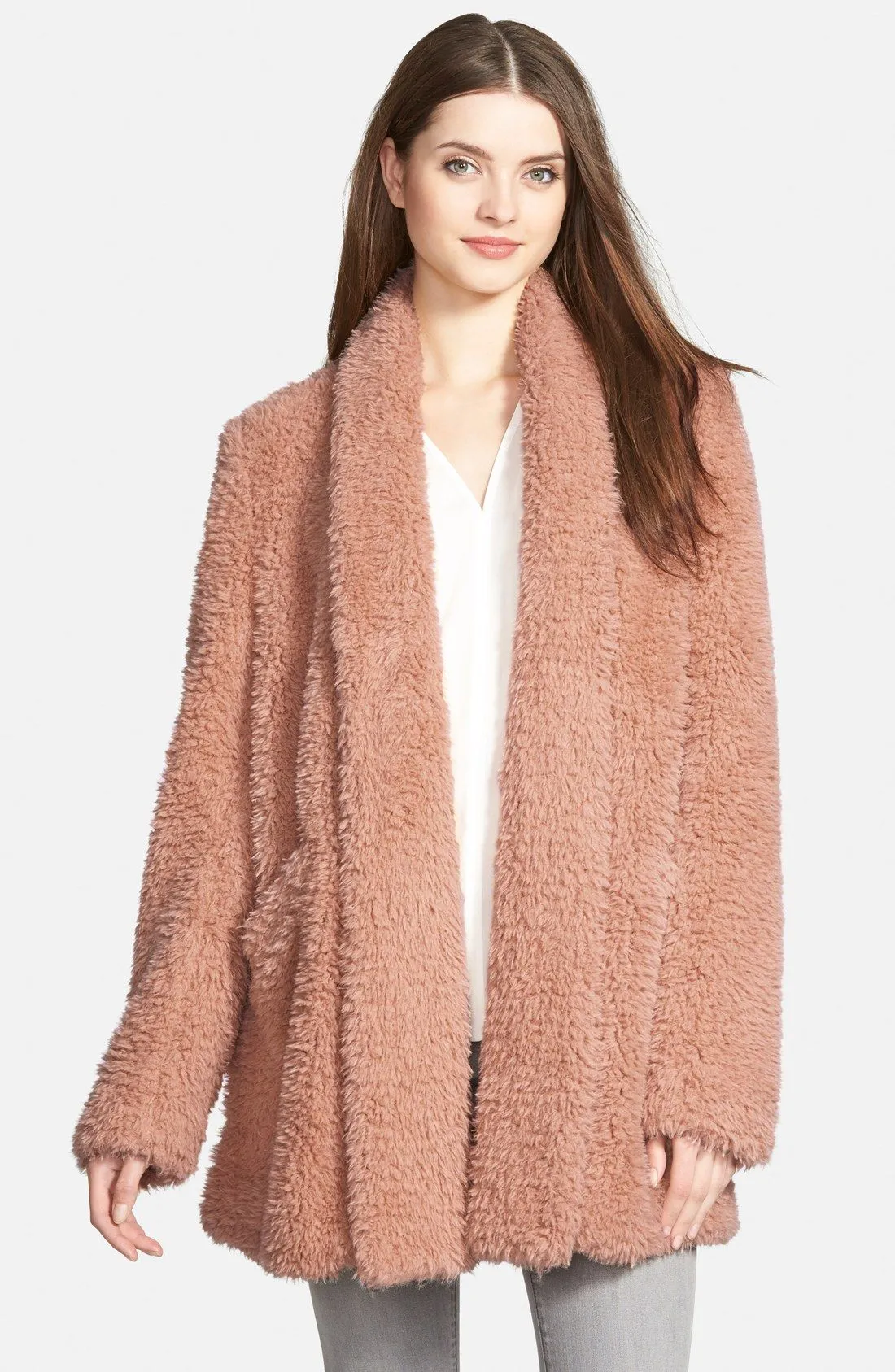 kenneth cole pink coat