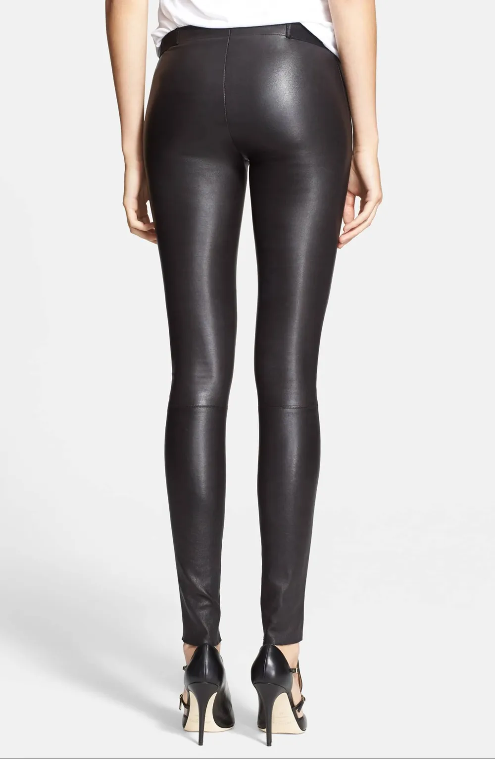 Alice + Olivia Leather Leggings