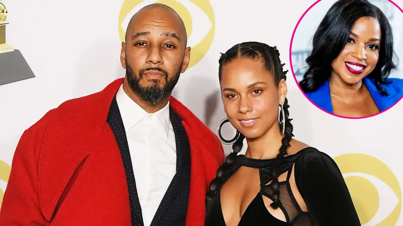 Swizz Beatz, Mashonda, and Alicia Keys