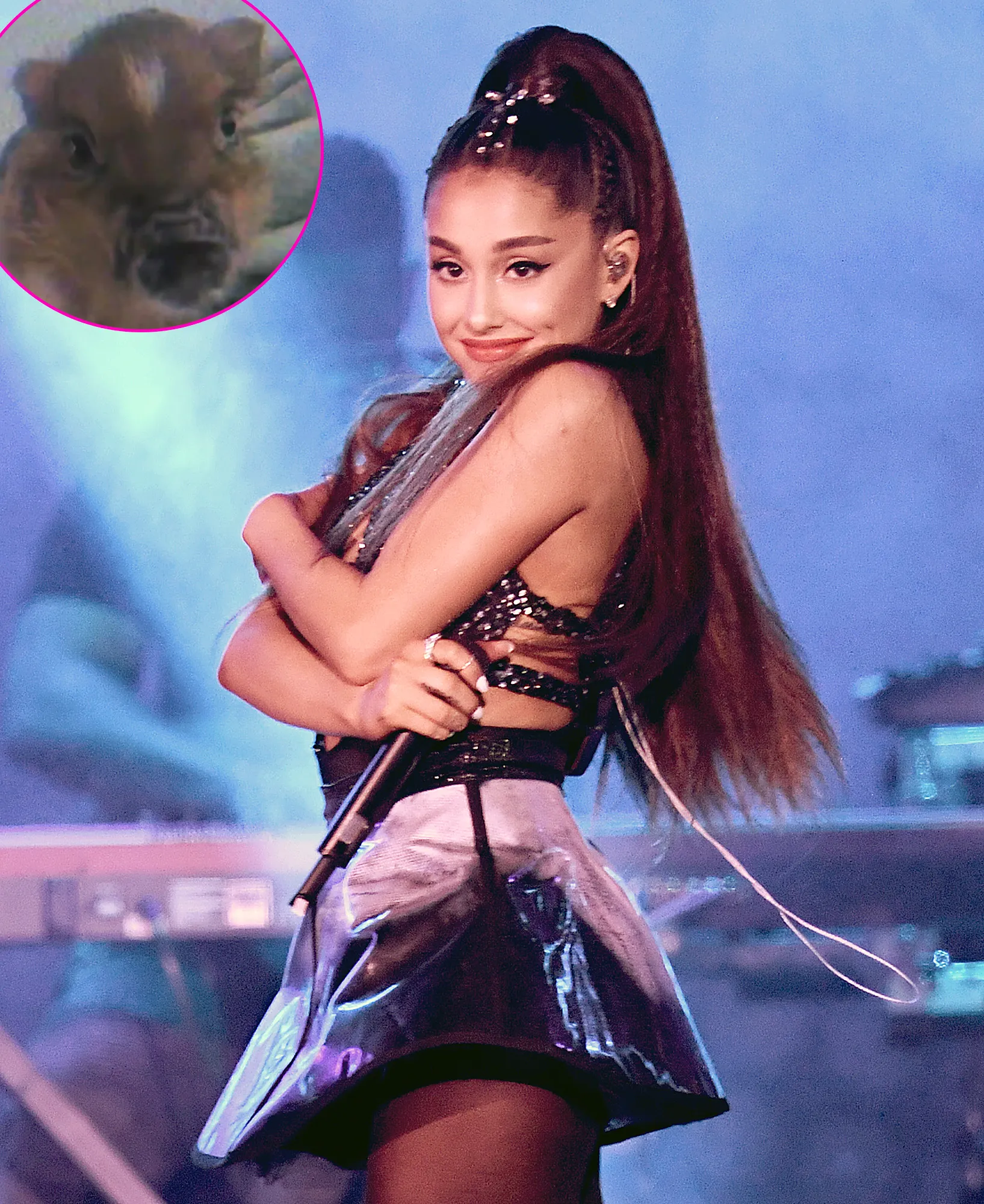 Ariana Grande Piggy Smalls Breathin Music Video